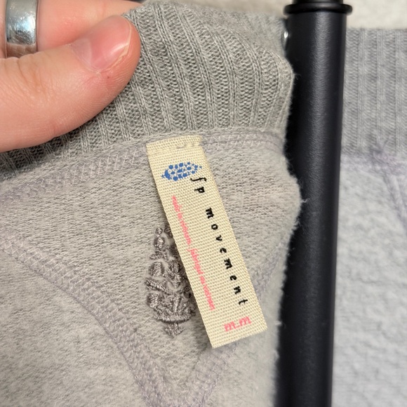 Free People (FP) Movement Sun Seeker Sweatshirt in Heather Gray - Women's M - Picture 6 of 10